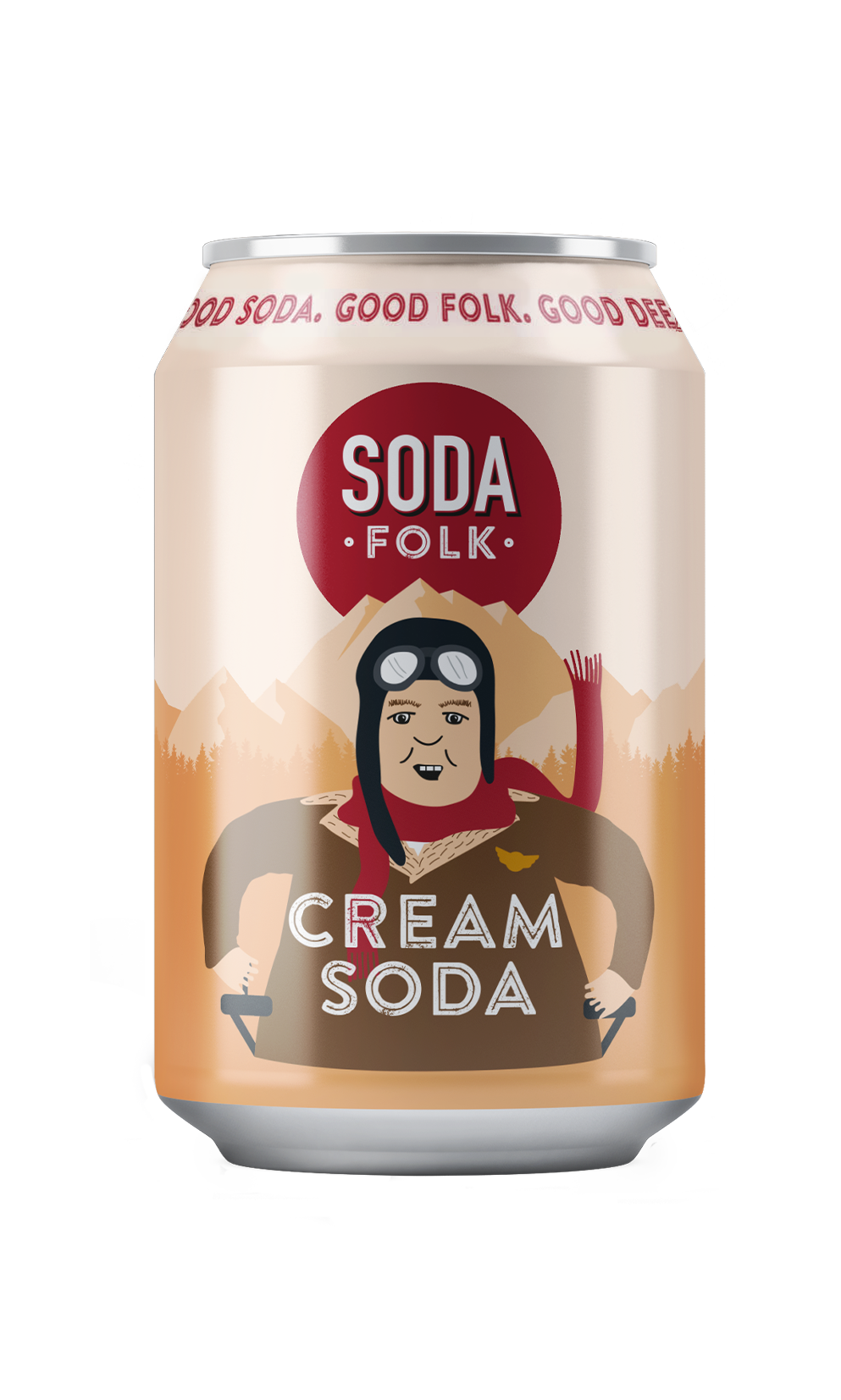 SODA FOLK CREAM SODA330X24